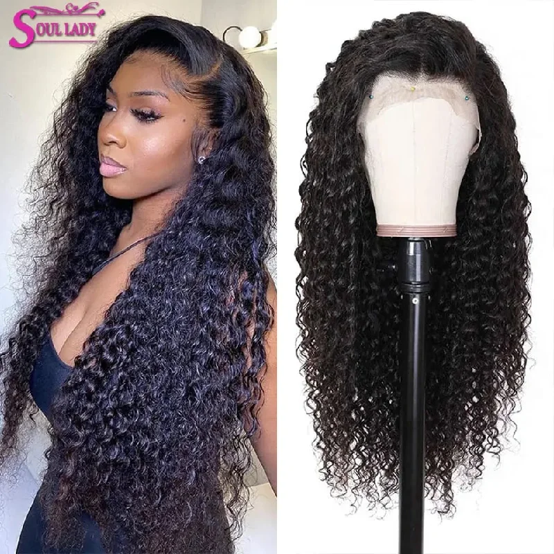 Wig for subtle texture-13x4 HD Deep Wave Frontal Wig