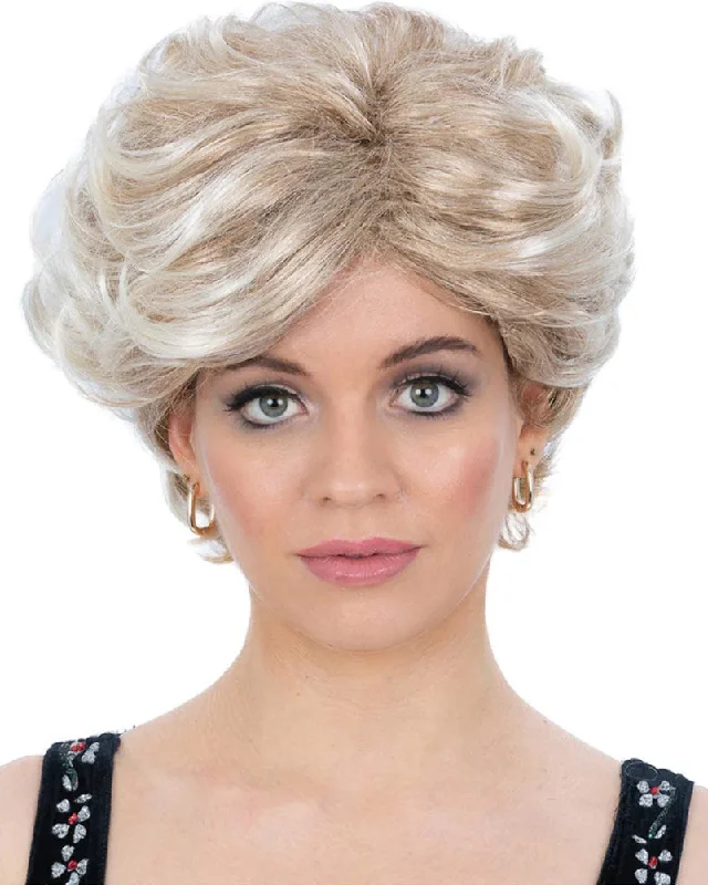 Wig for subtle texture-90s Peoples Princess Blonde Wig