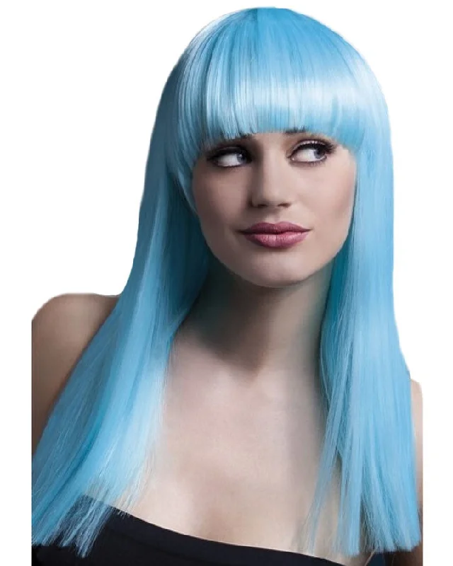 Wig for casual style-Alexia Professional Long Aqua Wig