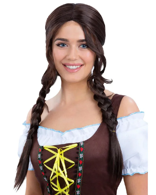 Wig for elegant shine-Bavarian Maid Braided Wig