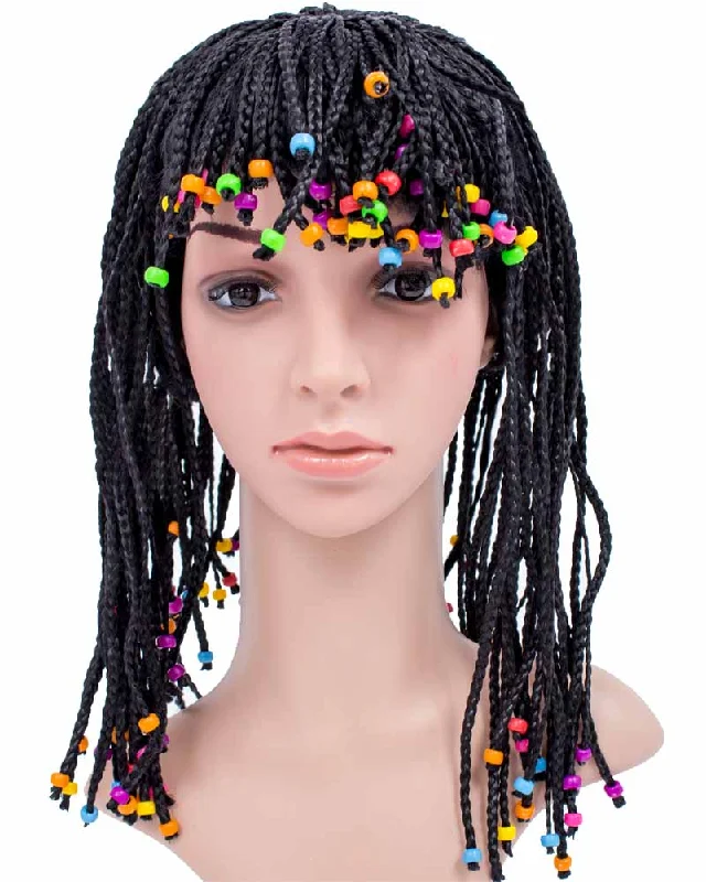 Wig for wedding guest-Cornrow Wig