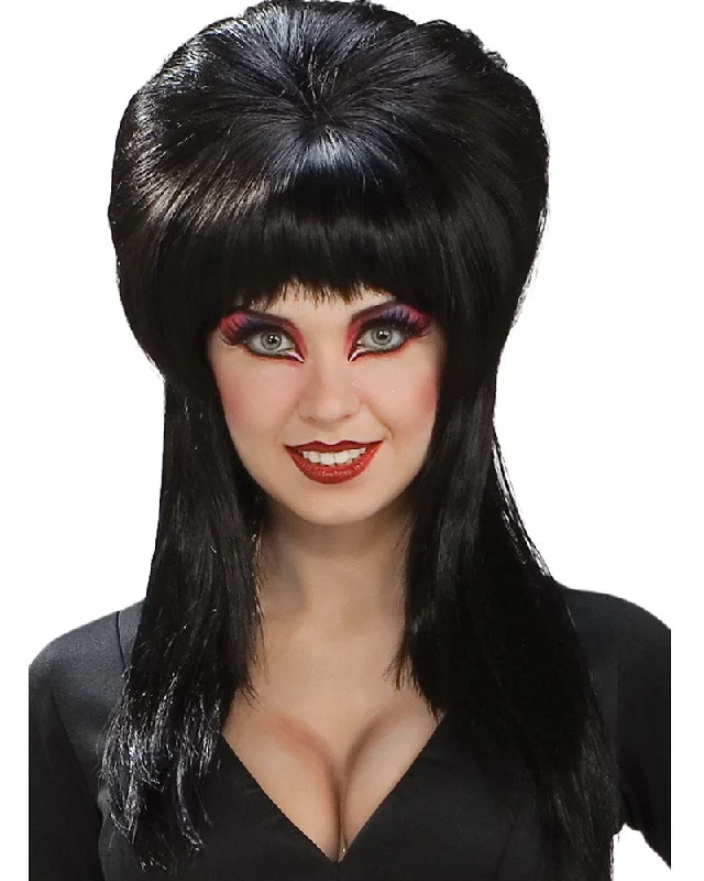 Wig for casual style-Elvira Adult Wig