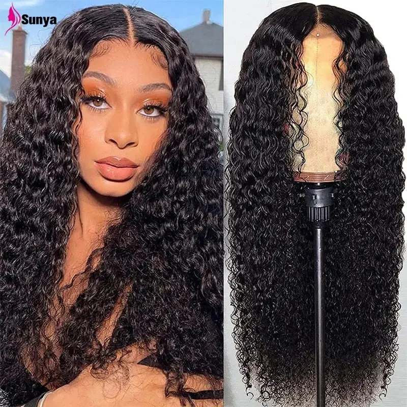 Wig for modern style-HD 13X4 Water Wave Lace Front Wig