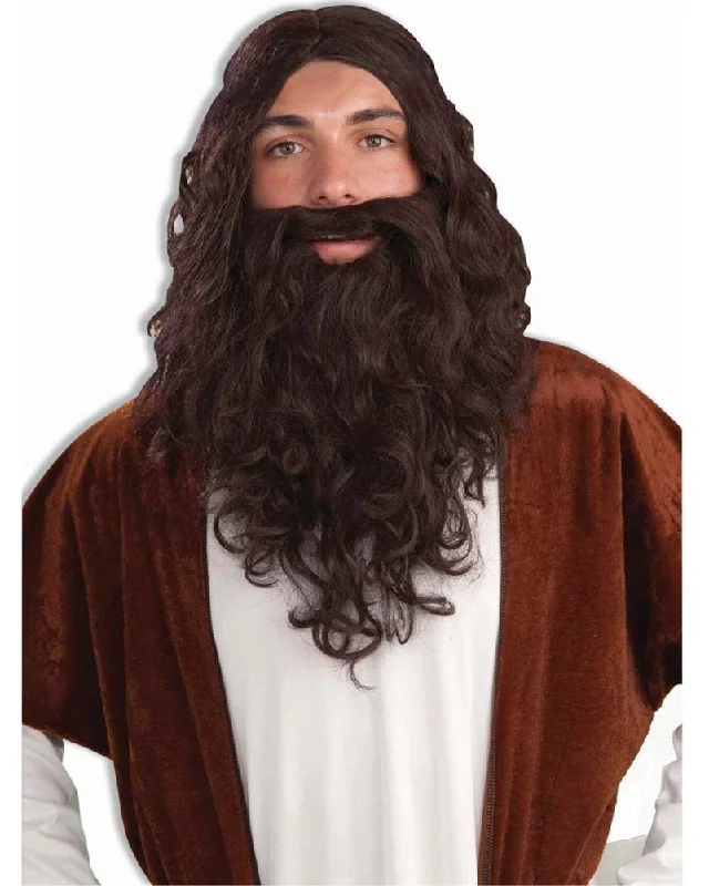 Wig installation guide-Jesus Wig and Beard Set