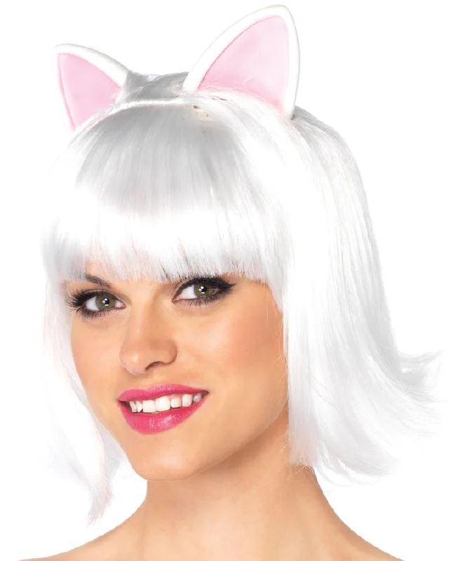 Wig for smooth finish-Kitty Kat Bob White Wig