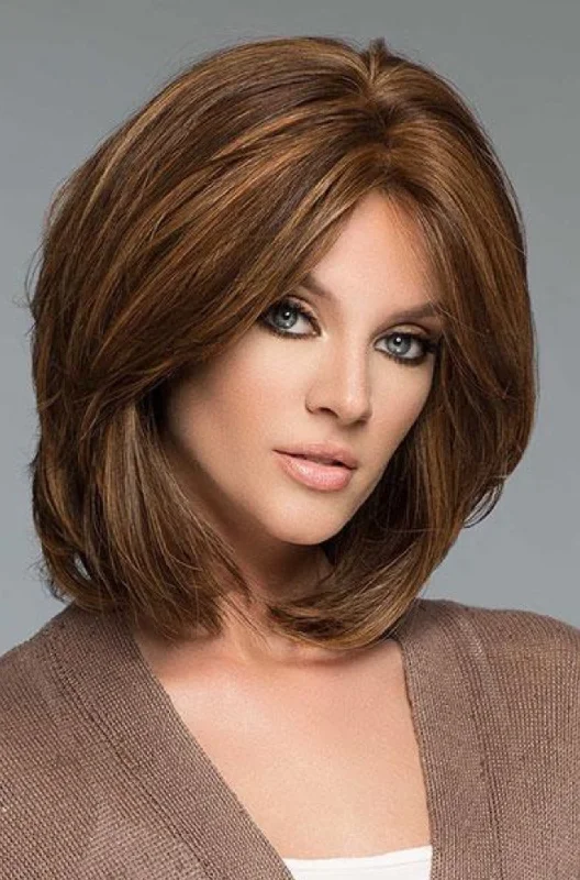 Wig for natural texture-Medi-Tach French Top with Lace Front Wig by Wig USA • Wig Pro Collection