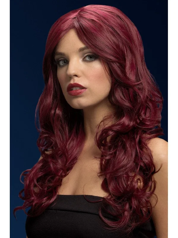 Wig for subtle shine-Nicole Wig - Red Cherry