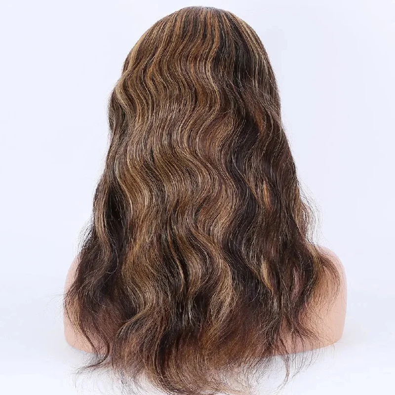 Wig for subtle texture-Premier good quality popular color 130% density Body wave 13*6 lace front wig