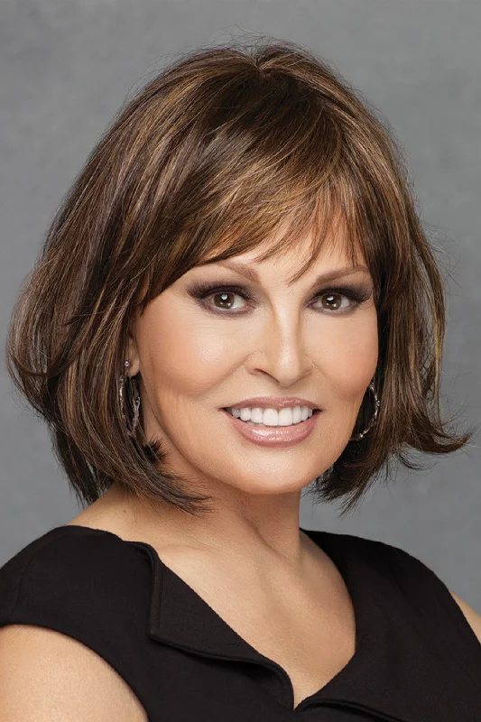 Black bob wig short-Raquel Welch Wigs - Classic Cut