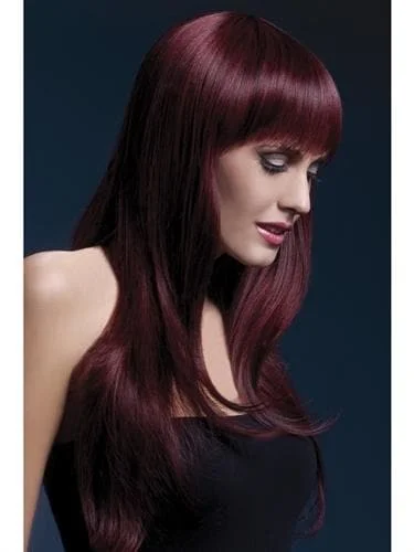 Wig for trendy vibe-Sienna Wig - Black Cherry