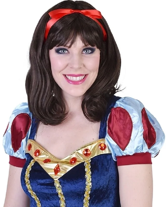 Layered wig for volume-Snow White Deluxe Wig