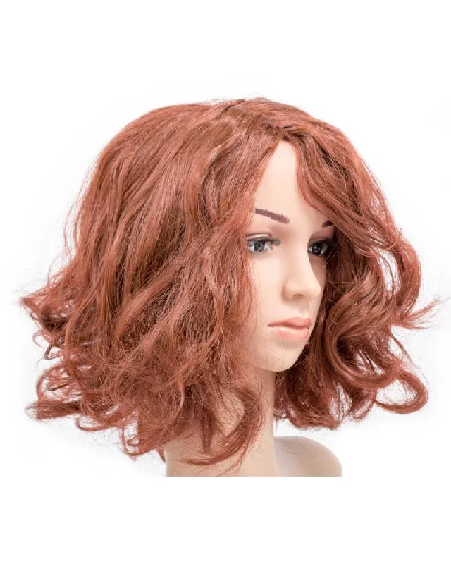 Deep wave wig style-Super Babe Red Wig