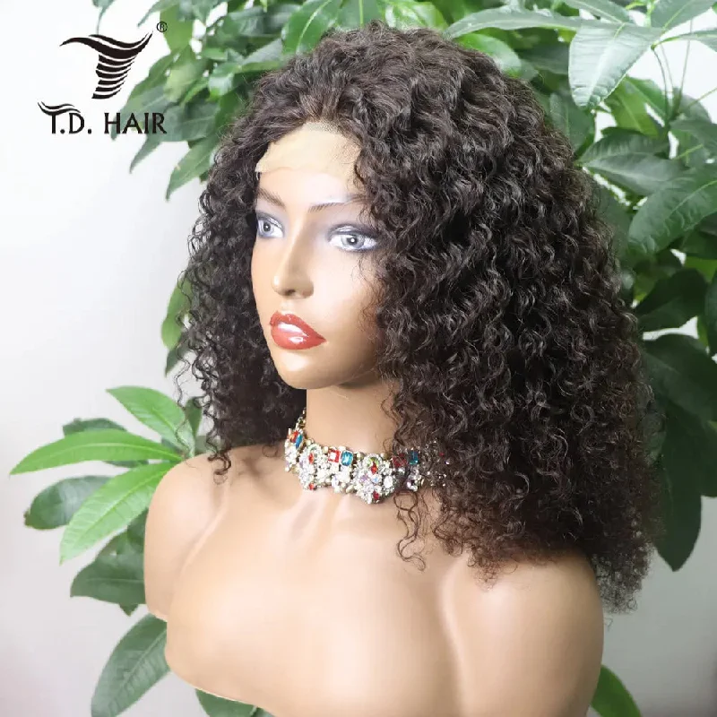 Wig for natural style-TD HAIR top selling 2022 popular 4X4 Closure wig