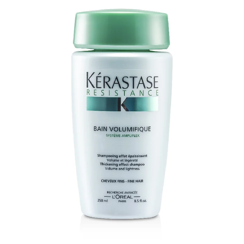 Strong hold gel-Kerastase Resistance Bain Volumifique Thickening Effect Shampoo (For Fine Hair)  250ml/8.5oz