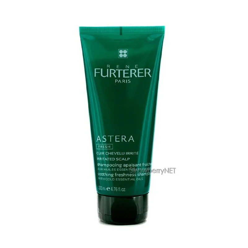 Hair primer-Rene Furterer Astera Soothing Freshness Shampoo (For Irritated Scalp)  200ml/6.76oz