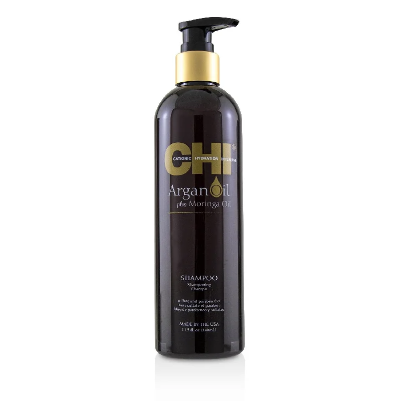 Strengthening conditioner-CHI Argan Oil Plus Moringa Oil Shampoo - Sulfate & Paraben Free  340ml/11.5oz