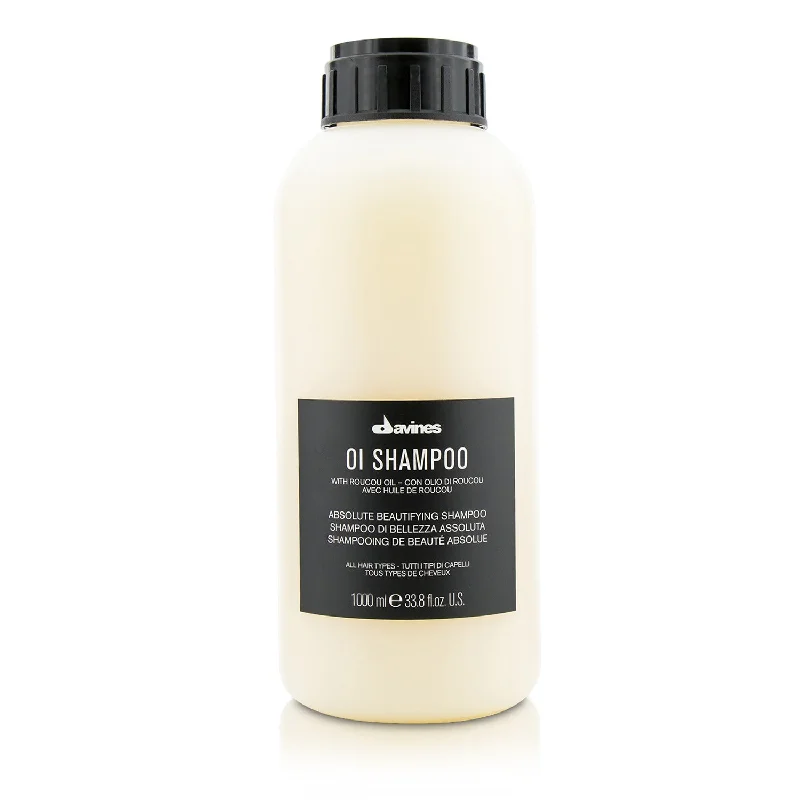 Pomade-Davines OI Absolute Beautifying Shampoo (For All Hair Types)  1000ml/33.8oz