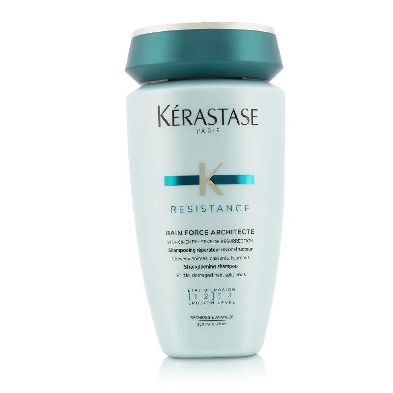 Conditioner-Kerastase Resistance Bain Force Architecte Strengthening Shampoo (For Brittle, Damaged Hair, Split Ends)  250ml/8.5oz