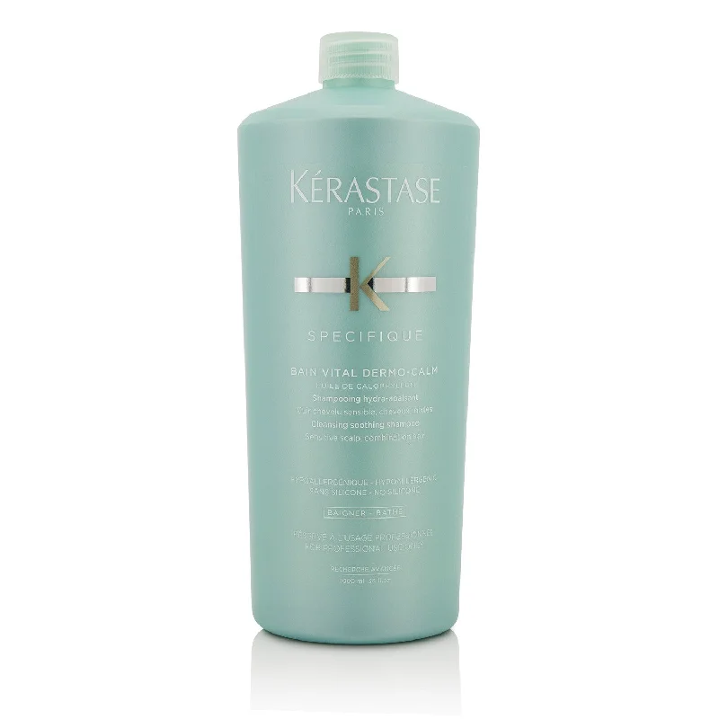 Blowout spray-Kerastase Specifique Bain Vital Dermo-Calm Cleansing Soothing Shampoo (Sensitive Scalp, Combination Hair)  1000ml/34oz