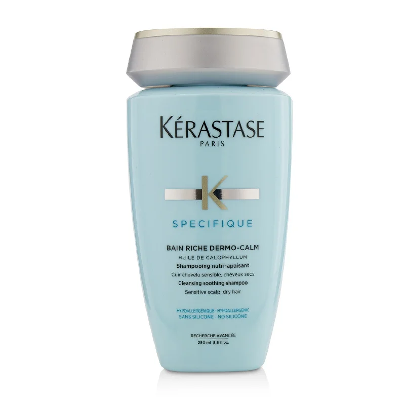 Repairing hair mask-Kerastase Specifique Bain Riche Dermo-Calm Cleansing Soothing Shampoo (Sensitive Scalp, Dry Hair)  250ml/8.5oz