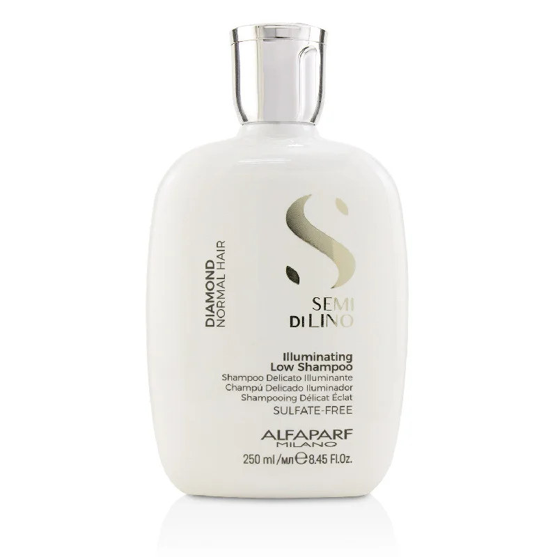 Hair mask-AlfaParf Semi Di Lino Diamond Illuminating Low Shampoo (Normal Hair) (Packaging Random Pick)  250ml/8.45oz