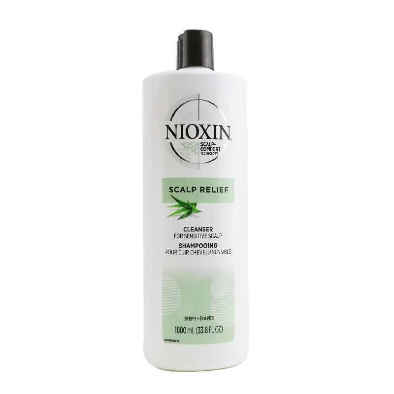 Nioxin Scalp Relief Cleansing Shampoo (For Sensitive Scalp)  1000ml/33.8oz