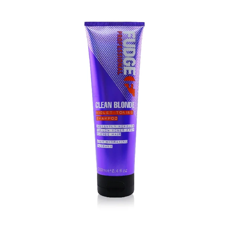 Hair growth serum-Fudge Clean Blonde Violet-Toning Shampoo (Removes Yellow Tones From Blonde Hair)  250ml/8.4oz