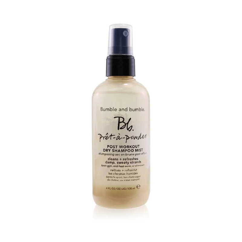 Heat protectant spray-Bumble and Bumble Pret-A-powder Post Workout Dry Shampoo Mist  120ml/4oz