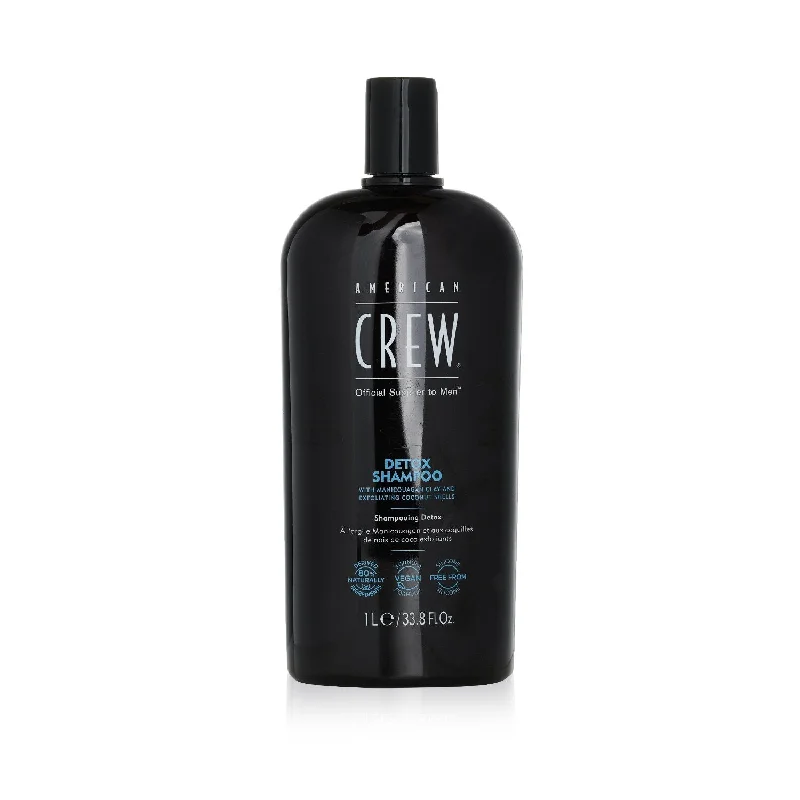 Shampoo-American Crew Men Detox Shampoo  1000ml/33.8oz