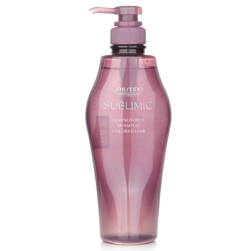 Deep conditioner-Shiseido Sublimic Luminoforce Shampoo (Colored Hair)  500ml