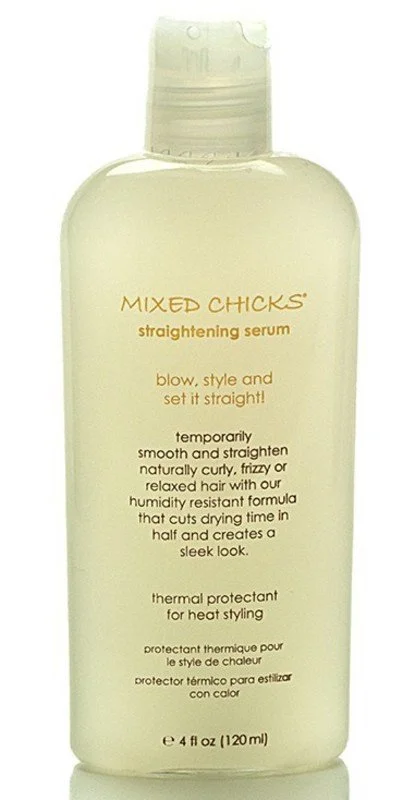 Hair care products for curls-MIXED CHICKS STRAIGHTENING SERUM 4 OZ