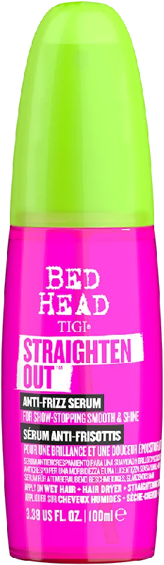 Moisturizing hair care for curls-TIGI BED HEAD STRAIGHTEN OUT STRAIGHTENING CREAM 4 OZ.