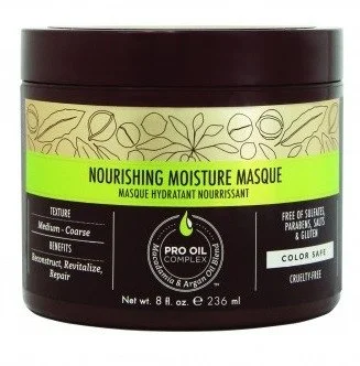 Hair care routine for hair strength-Macadamia Nourishing Moisture Masque 8 oz