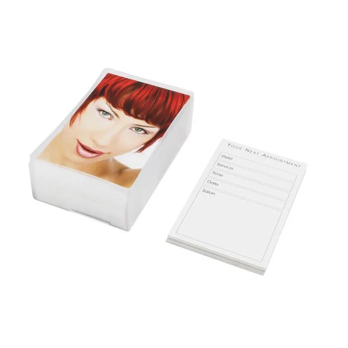 Agenda Appointment Cards Red Head