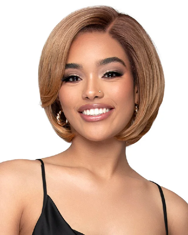 Synthetic wigs with tousled waves-Aiza | Lace Front Synthetic Wig by Bobbi Boss