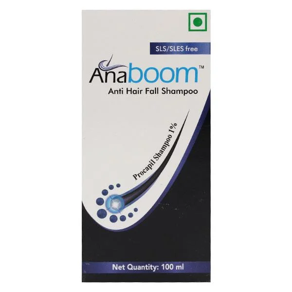 Moisturizing shampoo-ANABOOM ANTI HAIR FALL SHAMPOO,  100ML