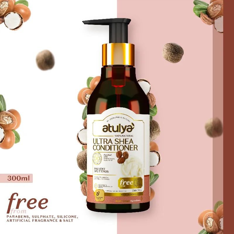 Best hair care for hair repair-atulya Ultra Shea Hair Conditioner - 300ml (Buy 7 Products & Get Rs.700 Off)