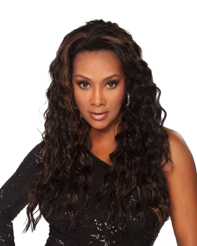 Synthetic wigs for budget shoppers-Augusta | Lace Front Synthetic Wig by Vivica Fox