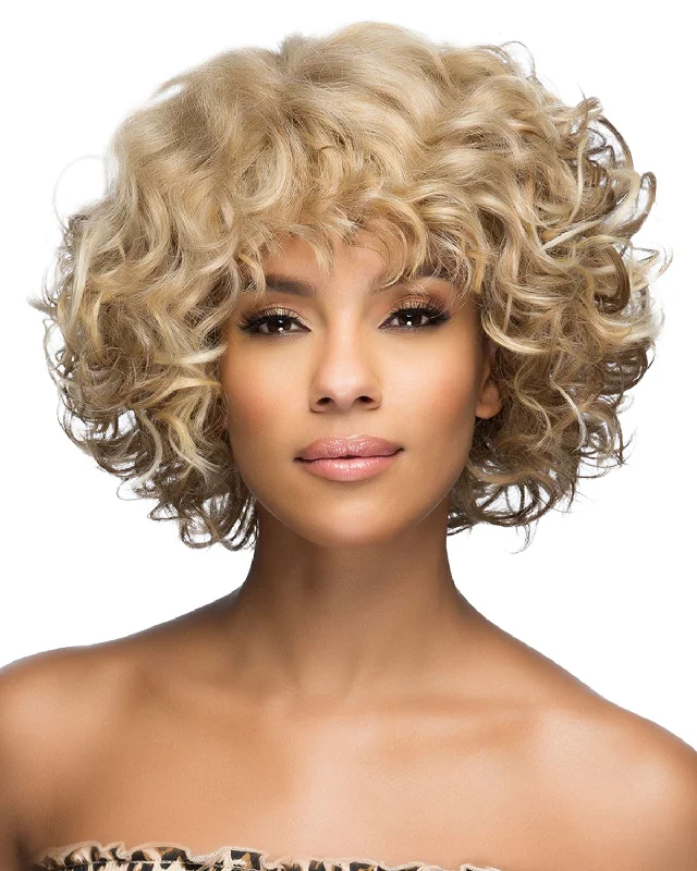 Synthetic wigs with gentle waves-AW-Oakley | Synthetic Wig by Vivica Fox