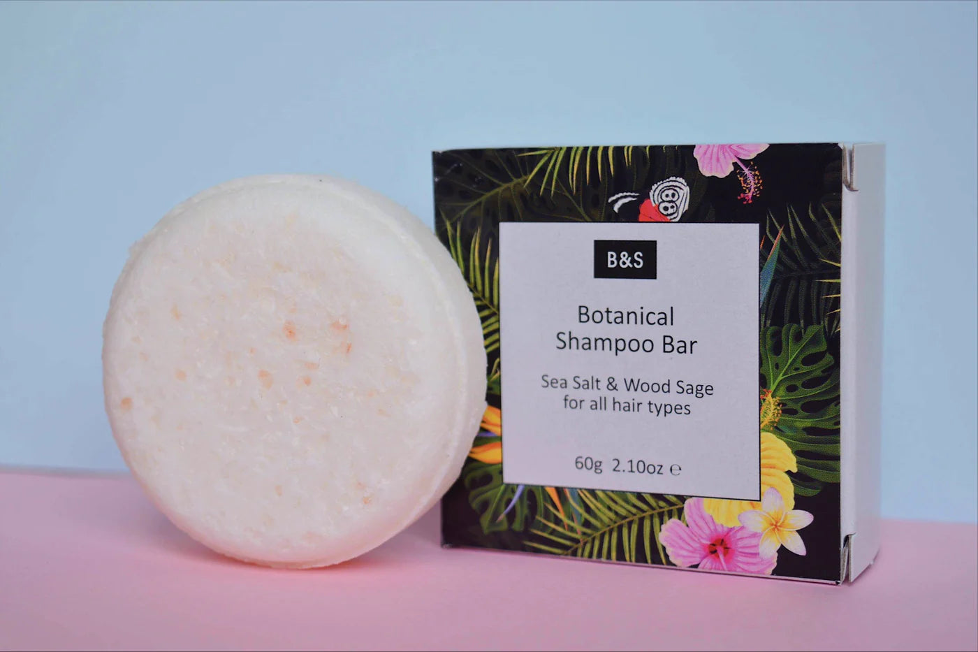 Repairing hair mask-Bain & Savon - Botanical Vegan shampoo Bar Sea Salt & Wood Sage