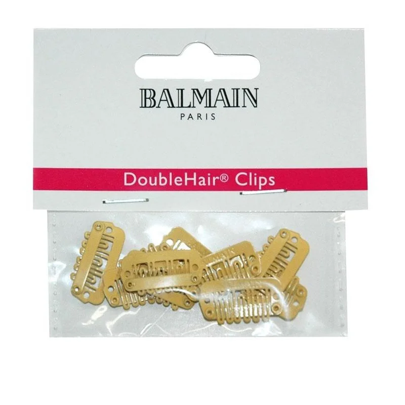 Anti-frizz gel-Balmain Double Hair Clips Beige