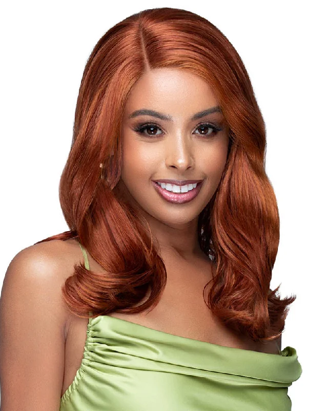 Synthetic wigs with matte finish-Belinda | Lace Front Synthetic Wig by Bobbi Boss