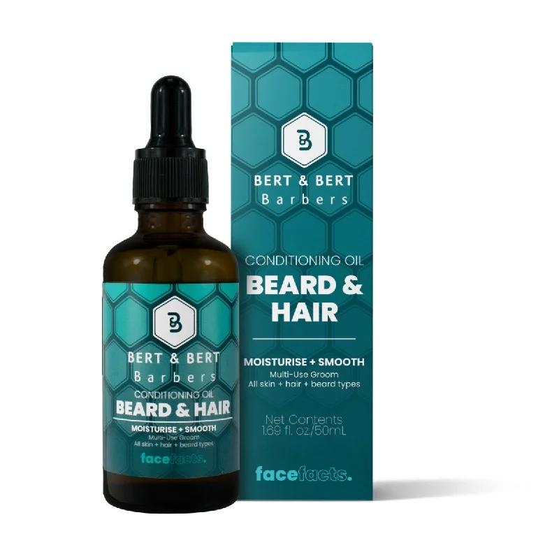 Developer-Bert & Bert Men's Beard and Hair Oil