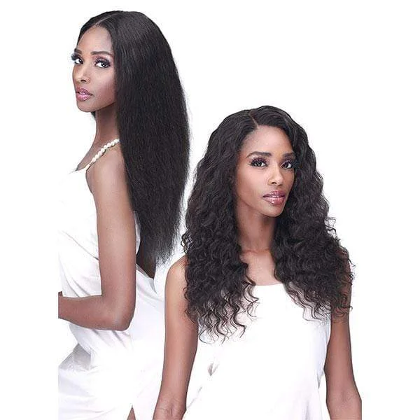 real person hair ring limited stock-Bobbi Boss 100% Human Hair 13X4 360 Swiss W&W Lace Front Wig - MHLF519 BRAELYNN