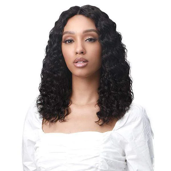 real person hair ring etsy-Bobbi Boss 100% Human Hair Wet & Wavy Lace Front Wig - MHLF441 MARGARET