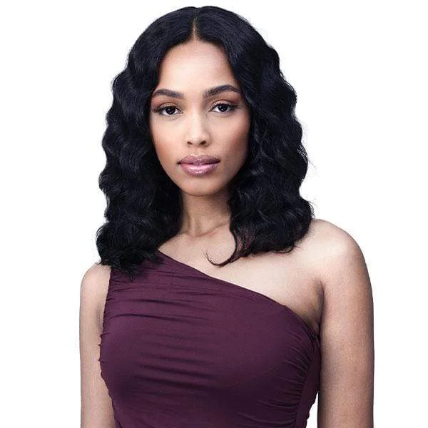 real person hair ring online store-Bobbi Boss 100% Virgin Remy Human Hair HD Lace Wig - BNLFLD16 LOOSE DEEP 16