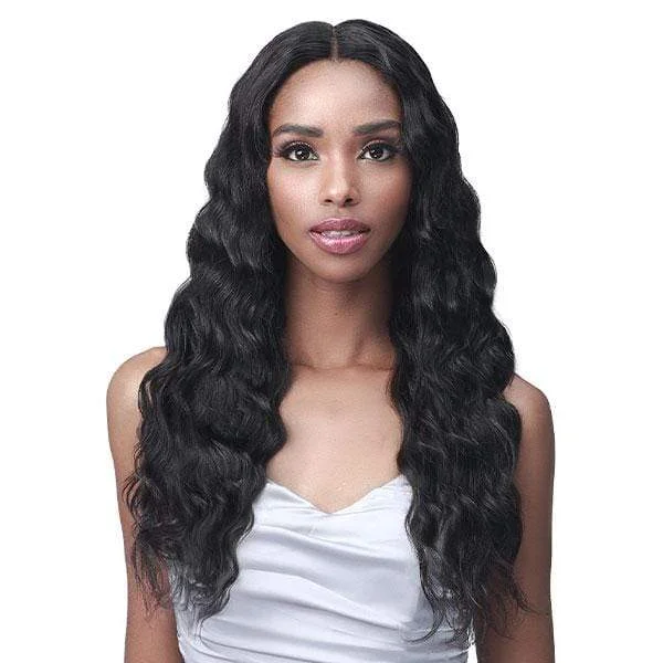 real person hair ring fair trade-Bobbi Boss 100% Virgin Remy Human Hair HD Lace Wig - BNLFLD24 LOOSE DEEP 24