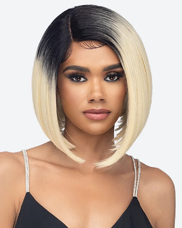 Synthetic wigs for classic look-Bonita | Lace Front & Lace Part Synthetic Wig by Vivica Fox