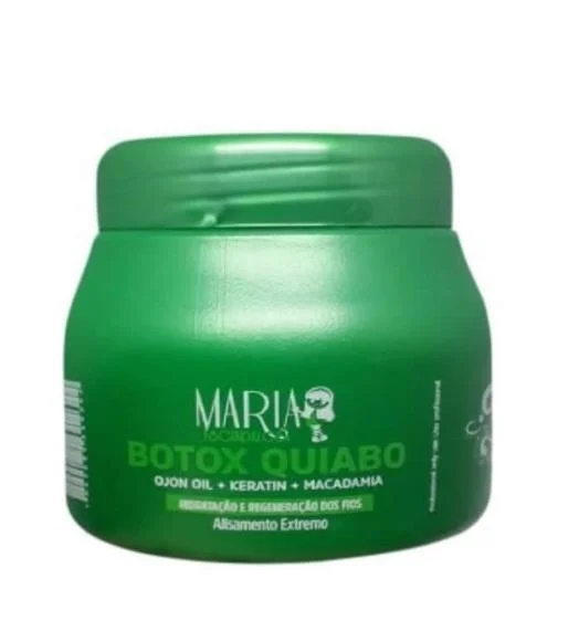 How to care for curly hair-Extreme Smooth Pro Repair Okra Reduction Botox Mask 250g - Maria Escandalosa