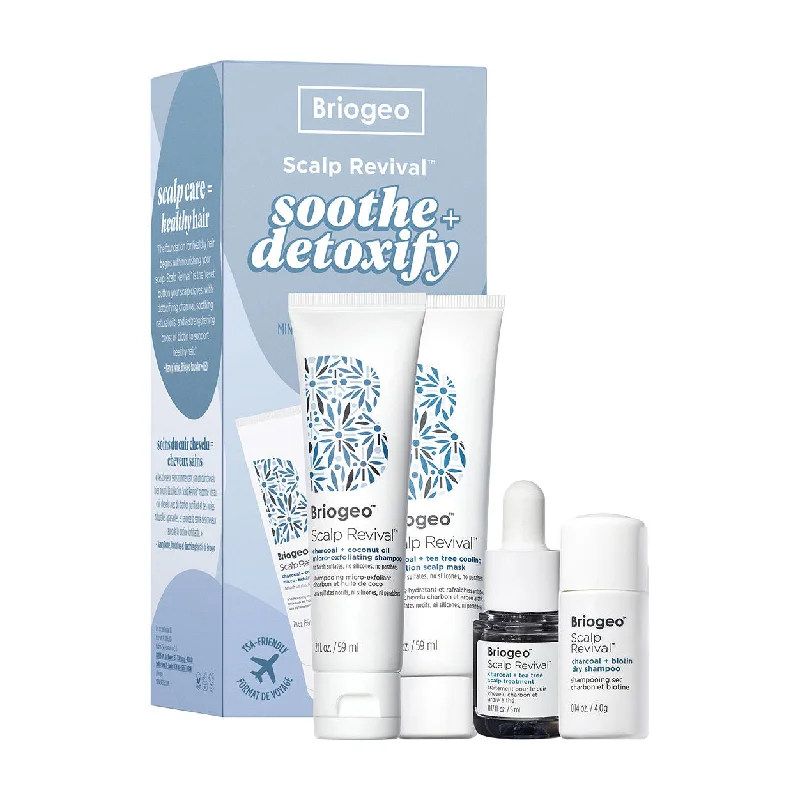 Hair spray-Scalp Revival Soothe and Detoxify Travel Set